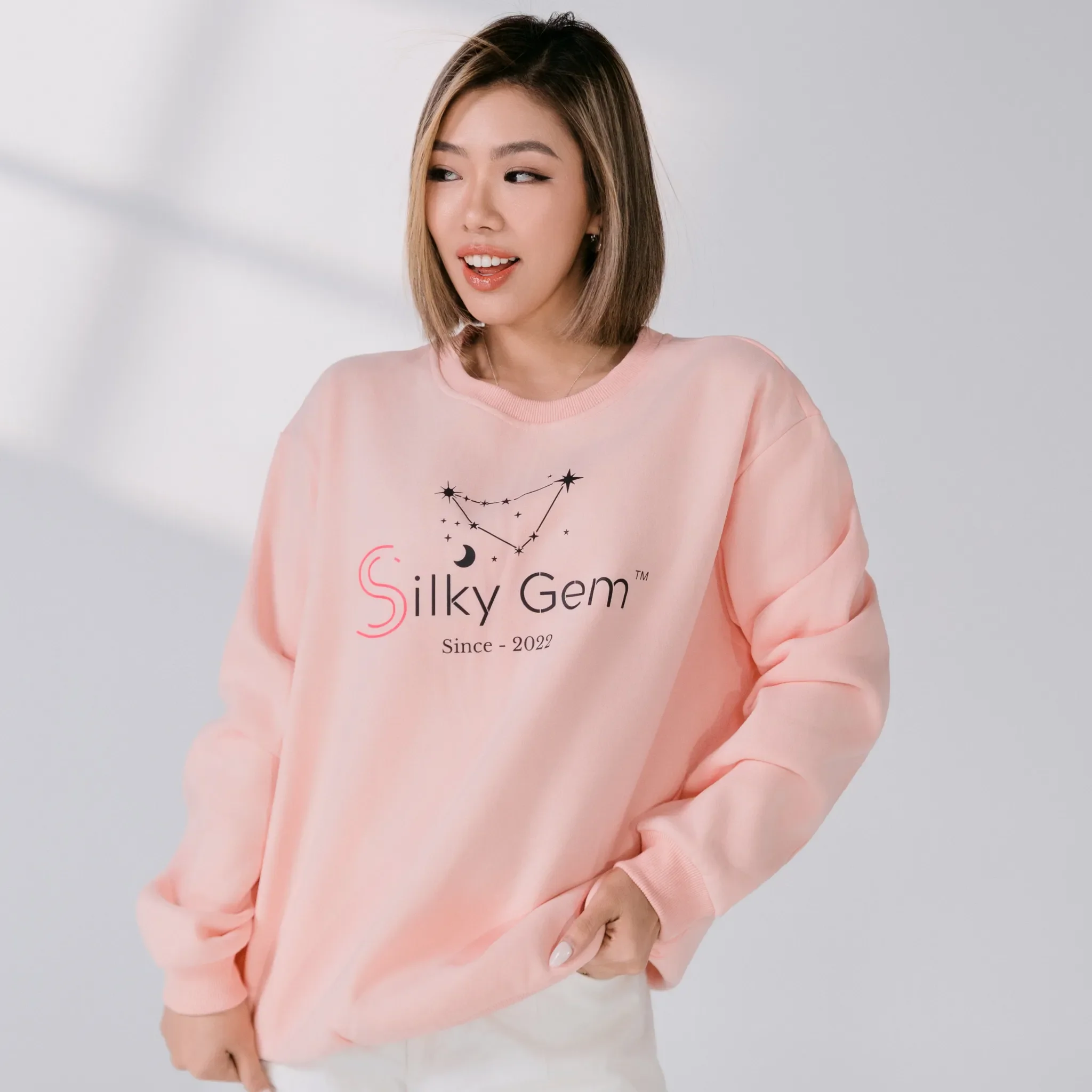 Silky Gem (Iām obsessed with Silky Gem and thatās ok.) Crewneck - Image 3