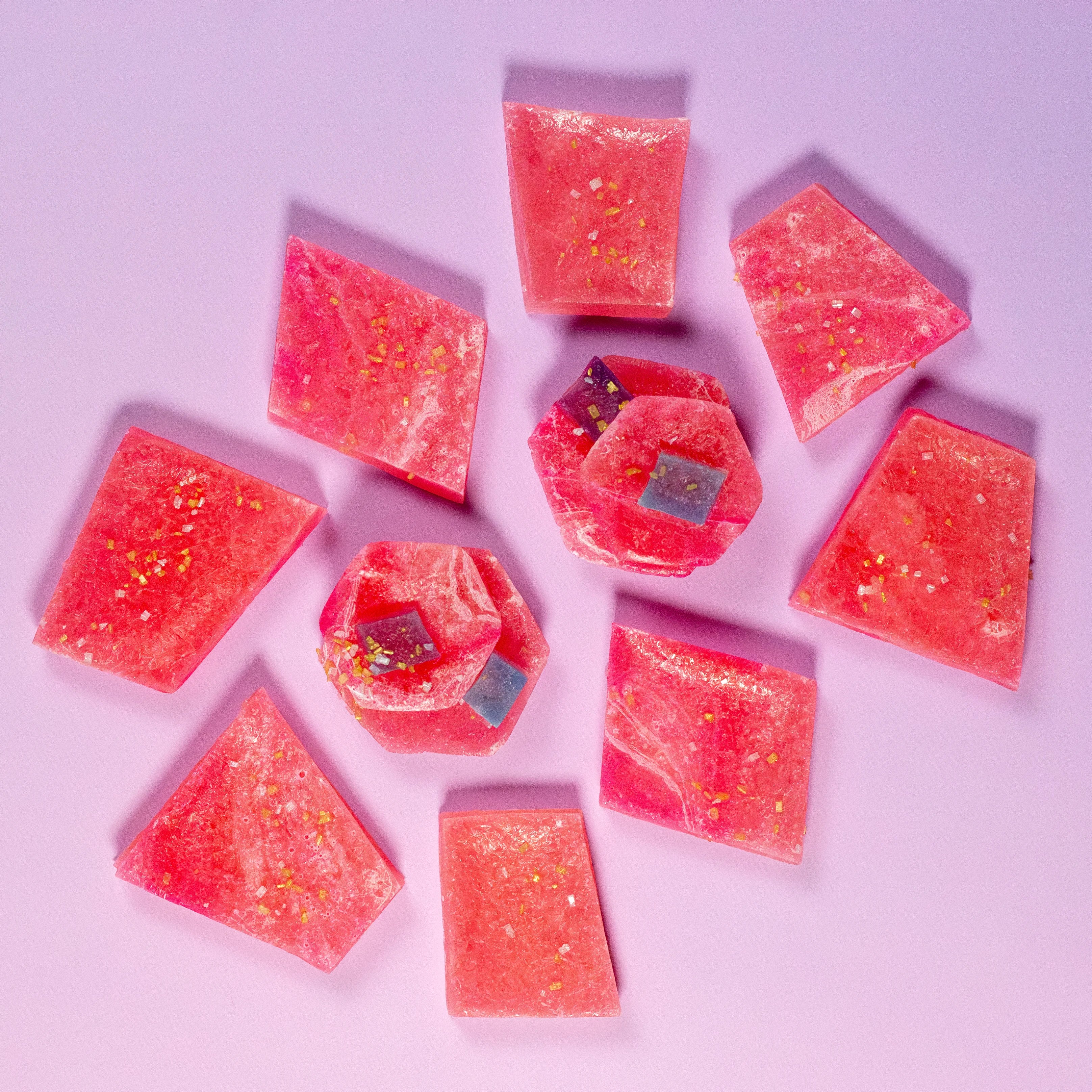 Watermelon Citrus Pink Calcite - Image 3